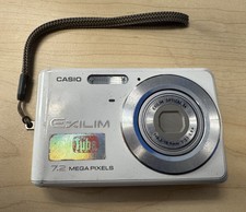 Casio Exilim EX-Z77 7.2MP Digital Camera Tested NEW Battery & NEW Charger NP-20