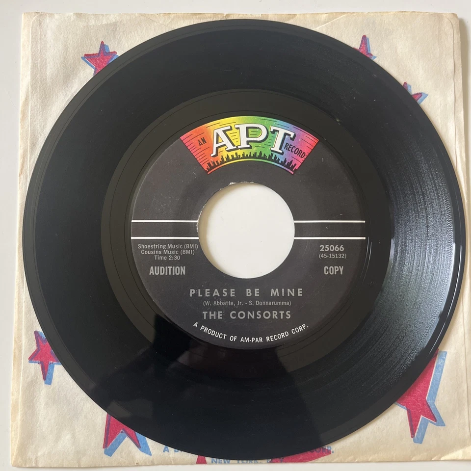 PROMO 45: The Consorts – Time After Time / Please Be Mine, APT Records 1962 - Image 4 of 4