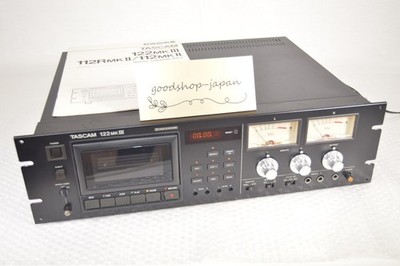 Tascam 122 MKIII MK3 Professional 3-Head Cassette Deck Tested