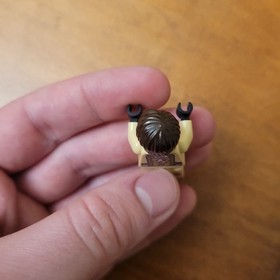 LEGO Ghostbusters Dr. Raymond Stantz Minifigure - gb003 - Set 21108 - WRONG HEAD