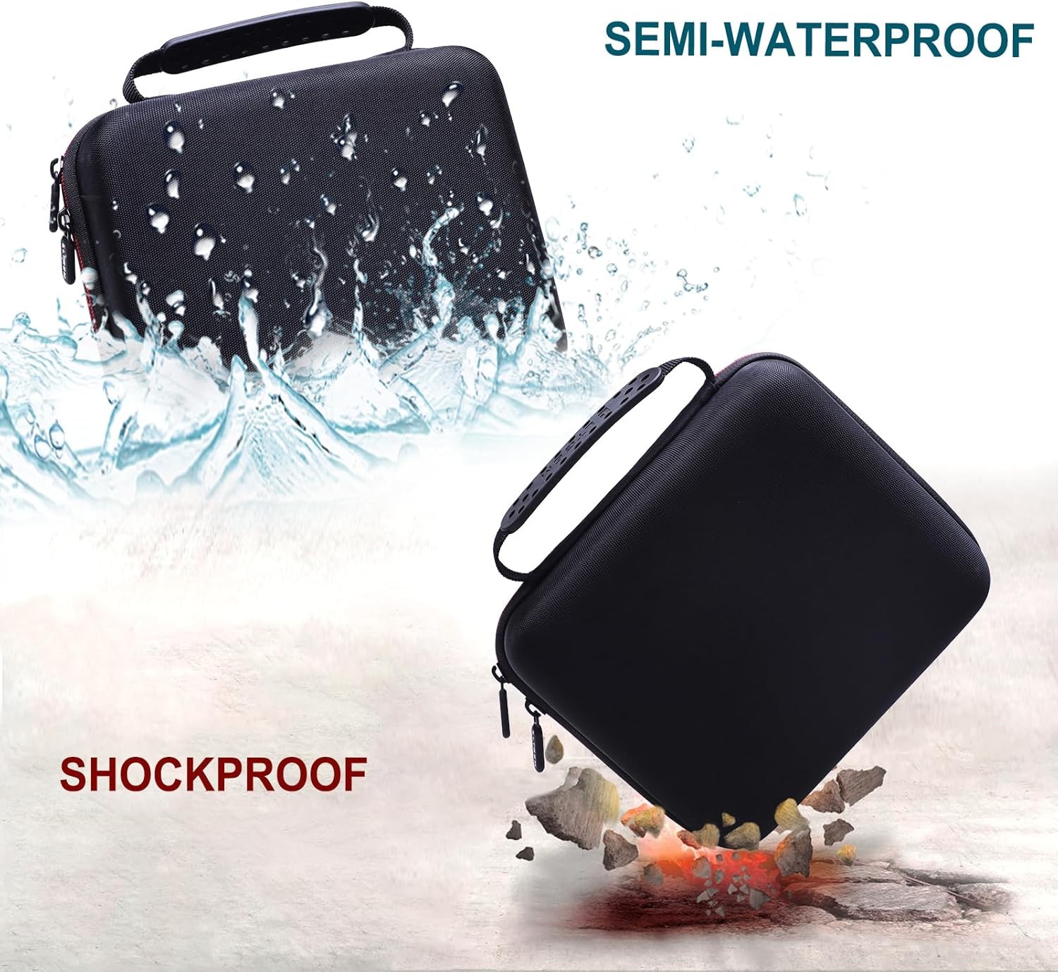 LTGEM Case Compatible with KODAK Mini Shot 4 ERA 4PASS 2-in-1 Instant Black 