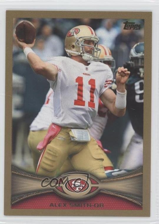 2012 Topps Gold 1187/2012 Alex Smith #52 0a7
