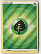 Grass Energy 152/159 (Texture Full Art) Ultra Rare Crown Zenith Pokemon Holo NM