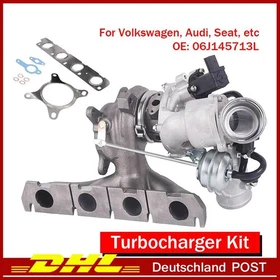 06J145713L Abgasturbolader Turbolader Mit Dichtung Für Seat Audi Q3 Skoda VW