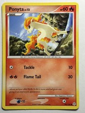 Ponyta Diamond and Pearl 94/130 MP-LP Pokémon Card on eBay