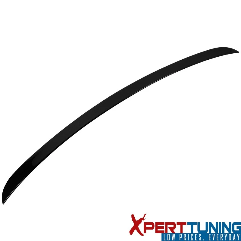 Fit For 03-09 Benz E-Class W211 4Dr AMG #040 Black Painted Trunk Spoiler Foto 3 de 4