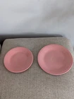 HLC Fiesta Rose Pink Dinner Plate And Luncheon Plate