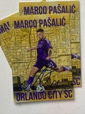Marco Pasalic Autographed Custom Card Orlando City SC MLS