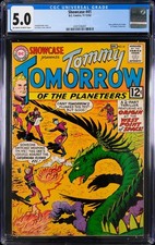 SHOWCASE # 41 TOMMY TOMORROW SILVER AGE COMIC 12/1962 CGC 5.0