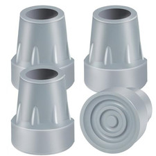 Crutch Tips, 4 Pack 7/8 inch Heavy Duty Rubber Tips Cane