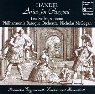 GEORGE FRIDERIC HANDEL - Handel Arias For Cuzzoni / Saffer Pbo Mcgegan - NEW