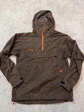 NORRONA SVALBARD COTTON ANORAK M'S HIKING TREKKING PHANTOM MAGMA SIZE S