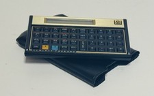 Hewlett Packard HP 12c Financial Calculator F2230A ABC - w/Case - Tested