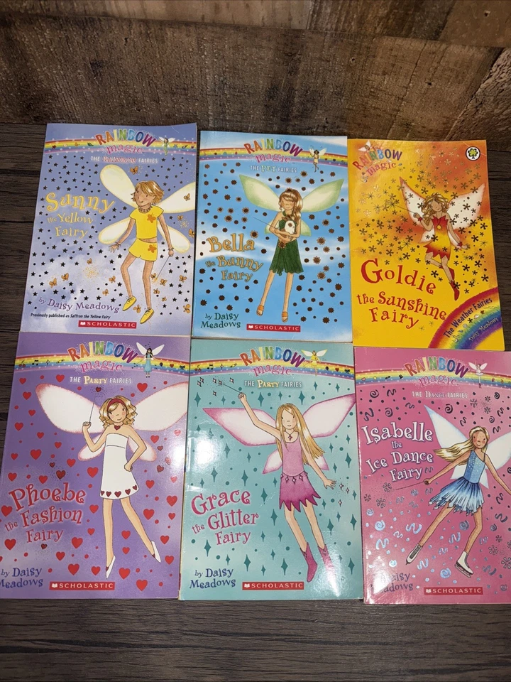 35 Rainbow Magic Fairy Books Lot Daisy Meadows Scholastic Set Girls Fantasy - Image 4 of 4