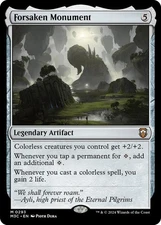 Forsaken Monument 293 MTG Commander M3C Mythic NP