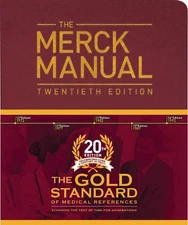 The Merck Manual of Diagnosis and Therapy 20th Edition by Merck (English) Hardco