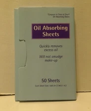 Oil Absorbing Sheets Facial Cleansing Wipes - 600 count (12 x 50 count packs)