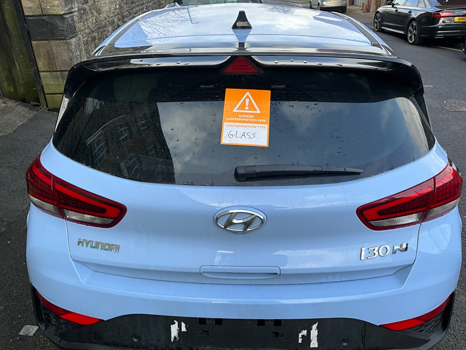 2021-2024 HYUNDAI I30 N MK3 REAR TAILGATE BLUE