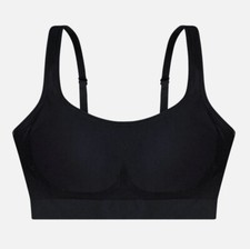 New UNDEROUTFIT Comfort Shaping Bra w/ adjustable straps 459 Black Size Large