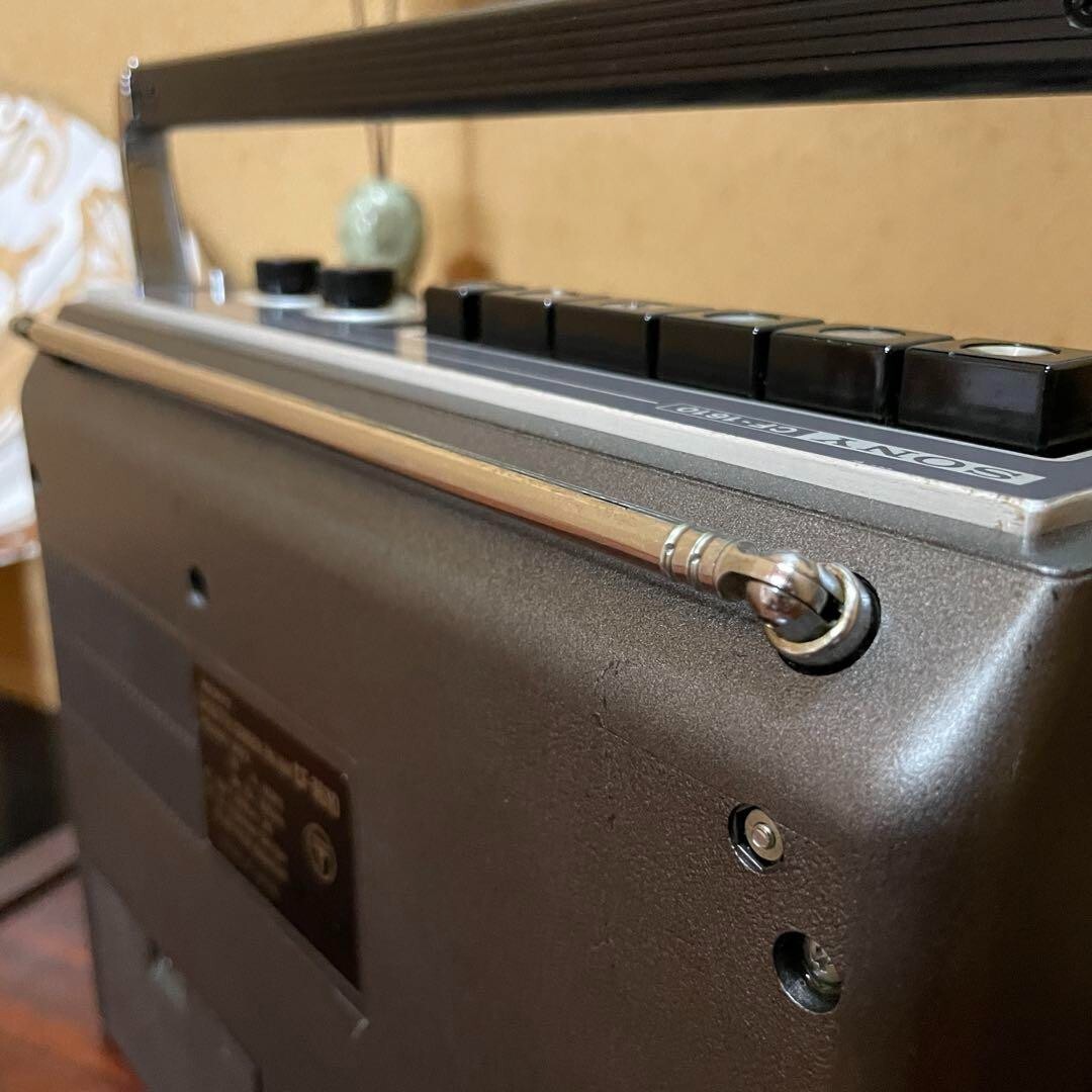 SONY／ソニー／ラジカセ／CF-1610／メンテナンス済み／ケアセット付 SONY／ソニー／ラジカセ／CF-1610／メンテナンス済み／ケアセット付