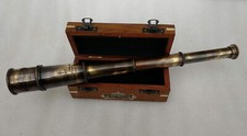 1920 DOLLOND London Brass Maritime Vintage Telescope, Nautical Spyglass Antique