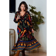 Farm Rio Farm Rio Georgette Maxi Dress