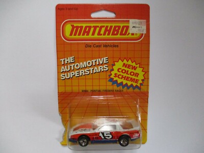Vintage 1986 Matchbox PONTIAC FIREBIRD RACER MB60