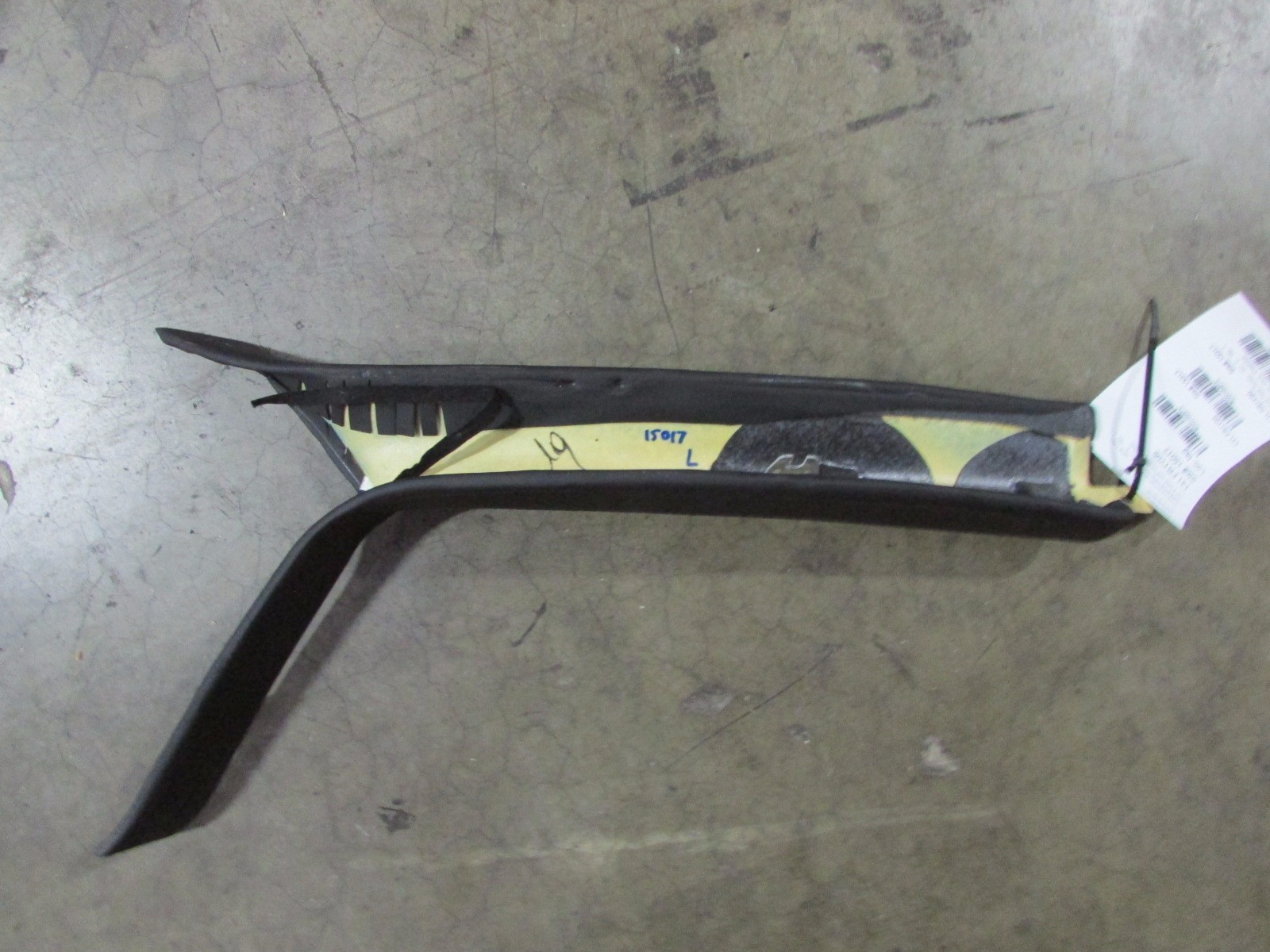 Ferrari F430, LH Left A Pillar Trim, Black, Used, P/N 67898900