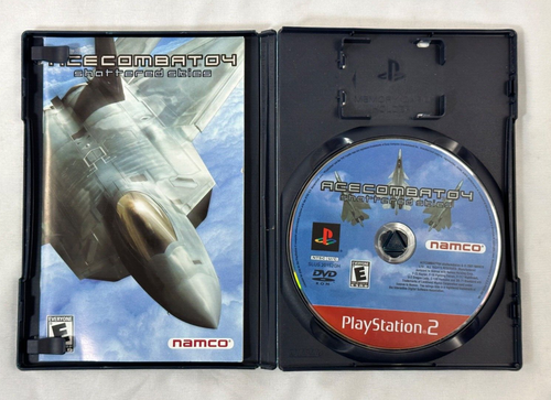 Ace Combat 4 Shattered Skies PS2 Playstation 2 completo di manuale bello - Foto 3 di 5