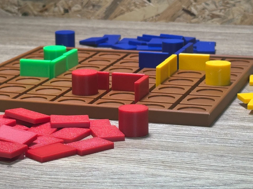 Wall Go – Strategy Board Game | Seen in The Devil’s Plan (Netflix) Travel Size - Image 3 of 4