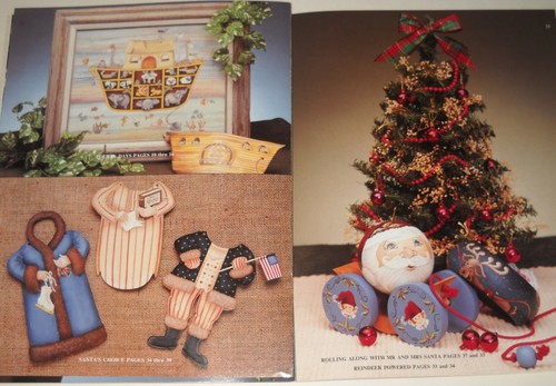 Treasures from Santa Noah & Pirate's Den Painting Book Geri Lucas Laurie Harris - Picture 6 of 7