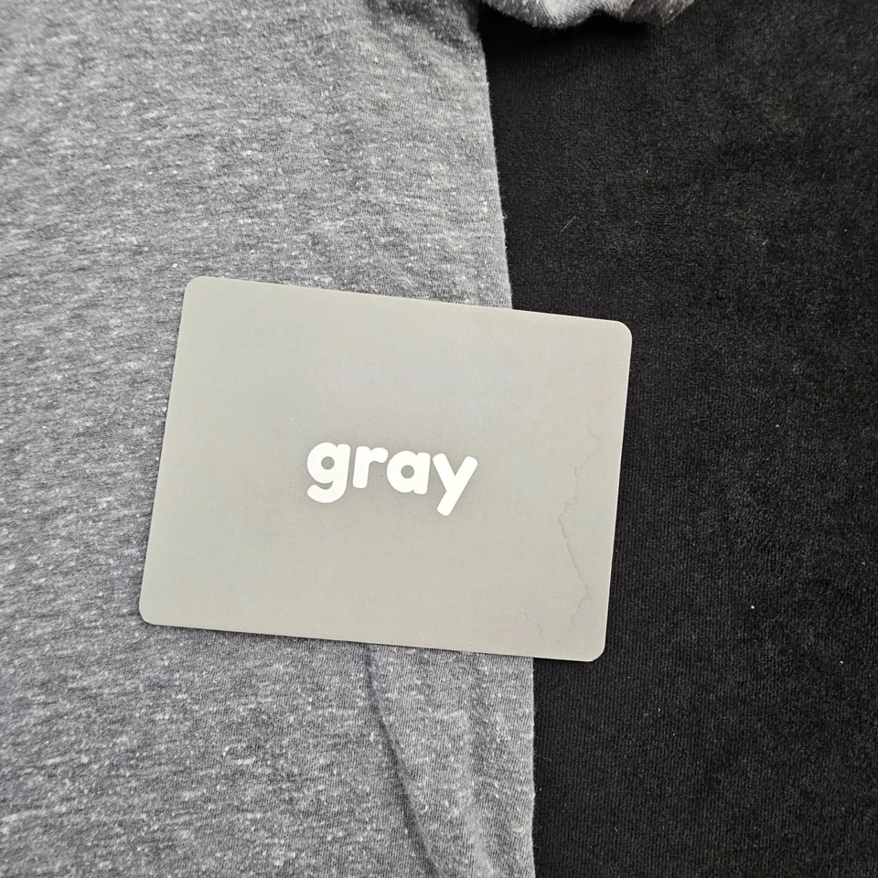 Camiseta Estes Park CO Gris Alce Manga Corta Mezcla Algodón Juvenil M Foto 4 de 4