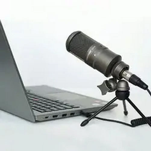 Studio Microphone/Recording Microphone, Condenser Microphone with Windpr - Image 4 of 4