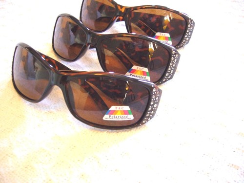 Gafas de sol polarizadas para mujer 2 y 3 pares especiales pedrería damas gafas de sol - Imagen 4 de 13