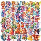 10pcs Cartoon Fairy Stickers- Scrapbooking, Journaling, Crafting, Diy