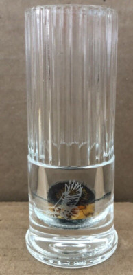 Vintage SHOOTERS INC Houston Tx Bullet Shot Glass