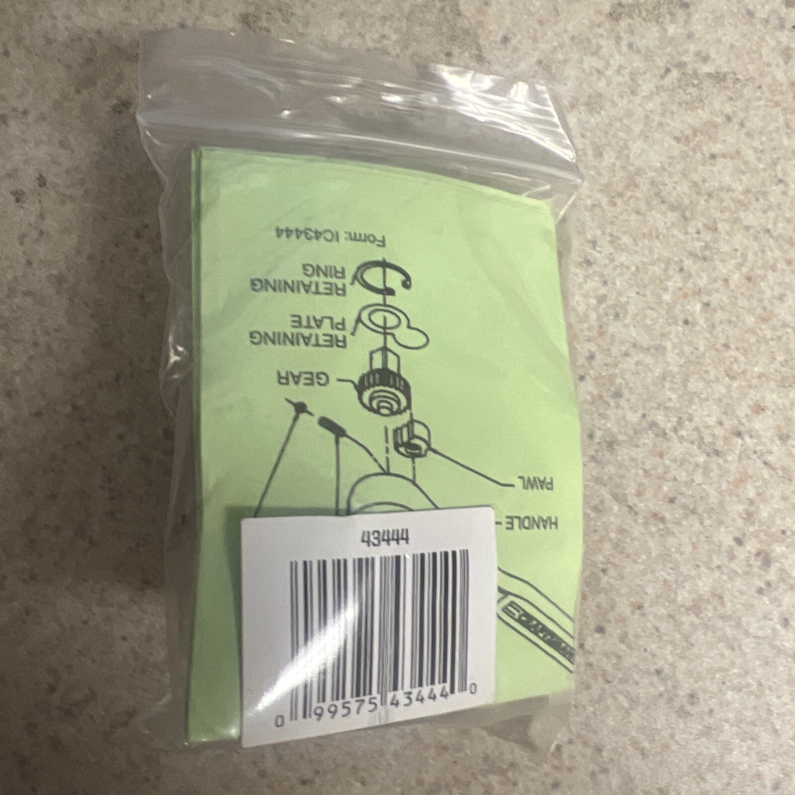 Craftsman 1/2" Ratchet Repair Kit No. 43444 (44809, 44814, 44838, 44816