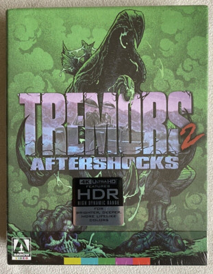 Tremors 2: Aftershocks 4K (4K UHD) Arrow Limited Edition - OUT OF PRINT - NEW!