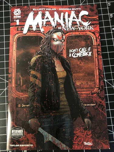 NEW Maniac of New York #1 Don't Call it a Comeback Aftershock Variant 2023 B18