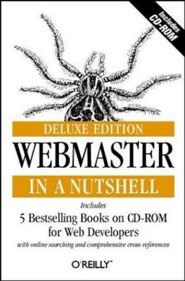 WebMaster in a Nutshell, Delux- paperback, Stephen Spainhour, 9781565923058, new