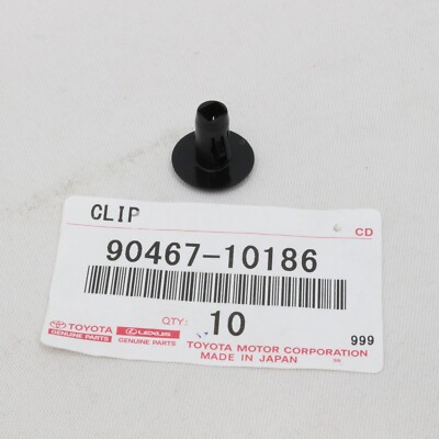 90467-10186 Toyota OEM Genuine CLIP(FOR FRONT FENDER APRON SEAL