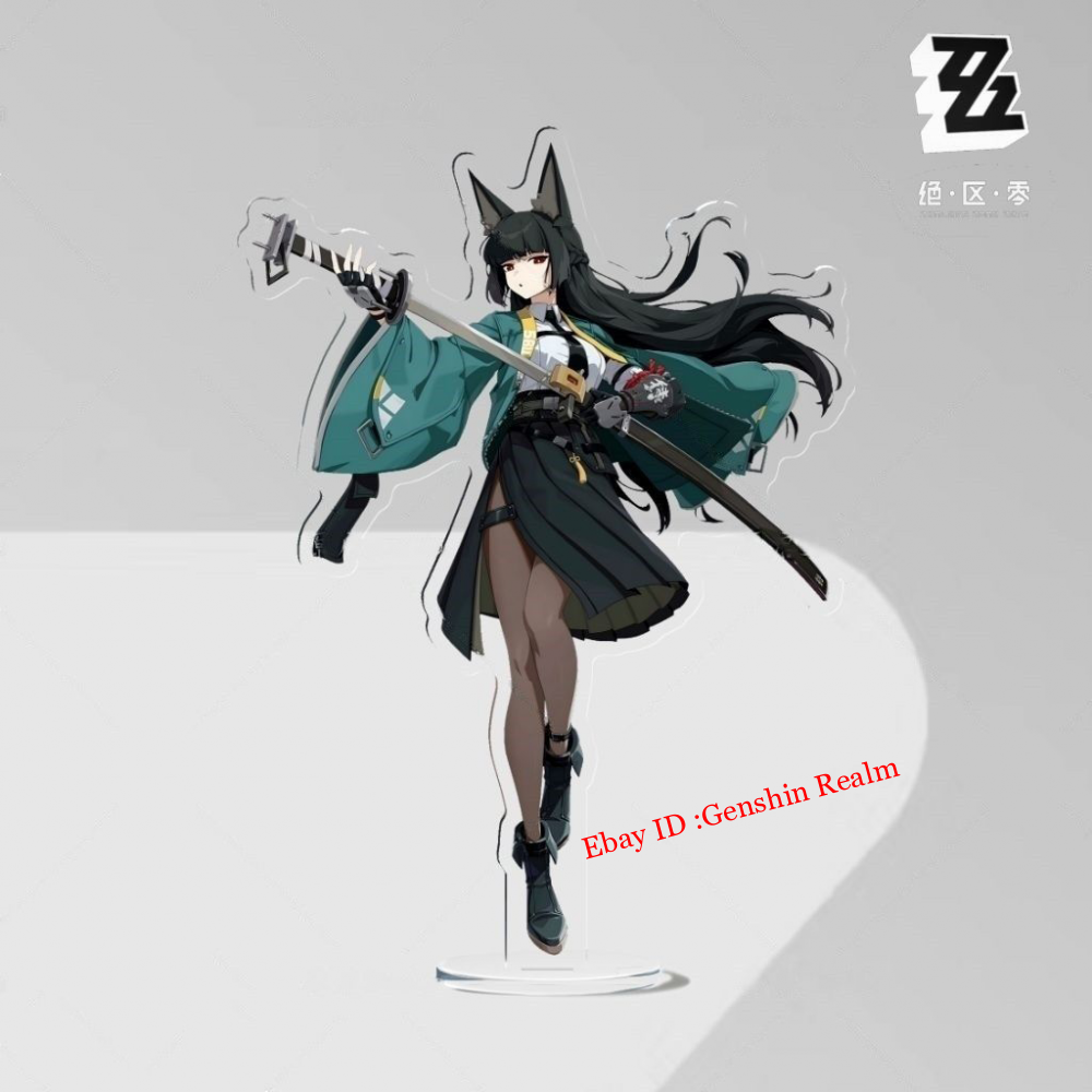Anime Zenless Zone Zero Hoshimi Miyabi Acrylic Desktop Stand