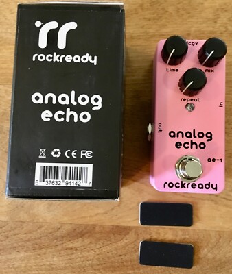 Rockready AE-1 Analog Echo Guitar Effects Pedal