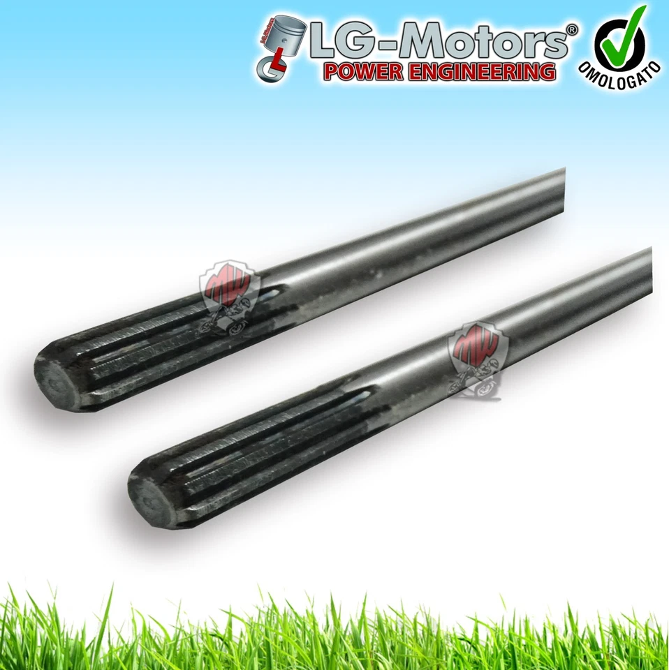 LG-MOTORS Asta Ricambio trasmissione per decespugliatore a 7 righe Cm. 76