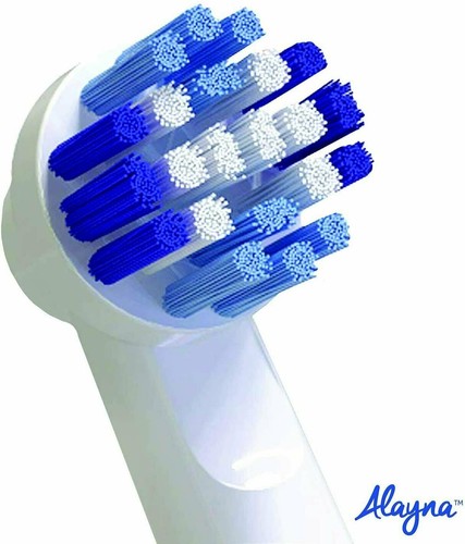 Alayna Replacement Toothbrush Heads Compatible with Oral B Precision Clean -8 Pk - Picture 2 of 7