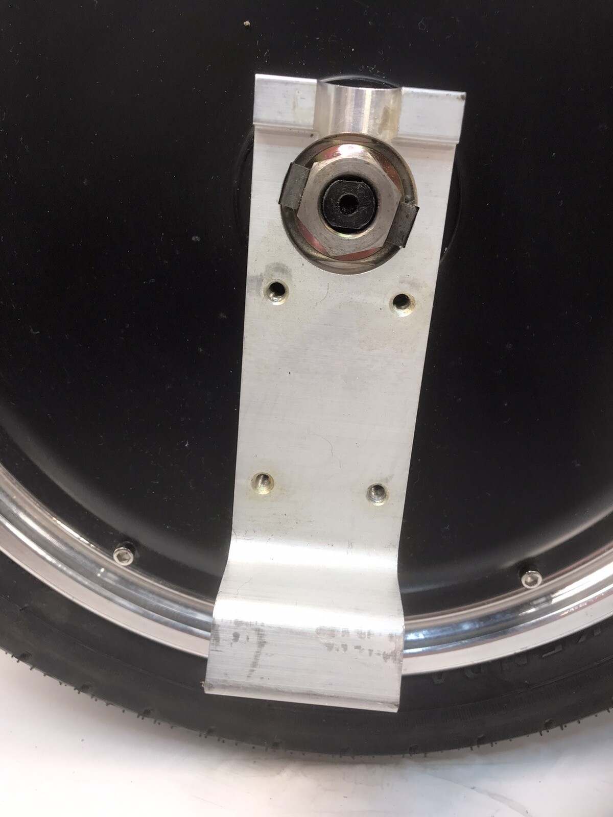 Ninebot ONE Electric Unicycle Motor Assembly With Mounted Tire Not