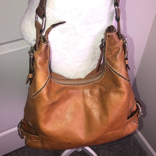 michael kors cognac handbag