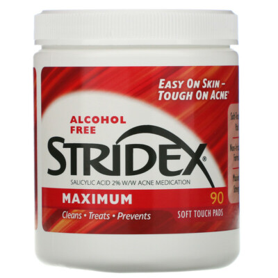 Stridex, einstufige Aknekontrolle, maximal 90 weiche Touchpads
