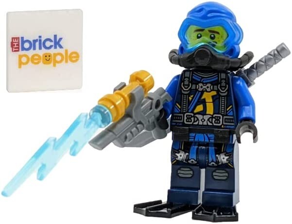 LEGO Ninjago Seabound Jay in Scuba Gear with Harpoon Lightning Gun