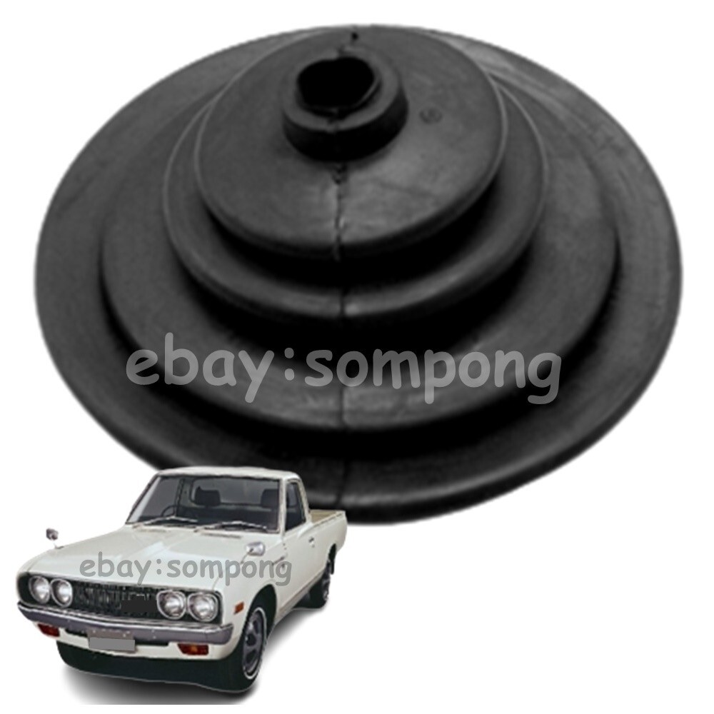 GEAR SHIFT LEVER BOOT RUBBER COVER Black for Nissan Datsun 620